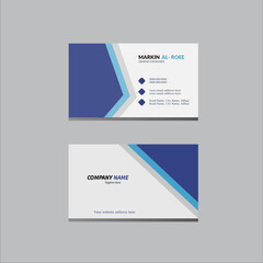 business card modern advertisement corporate professional template  minimal official design