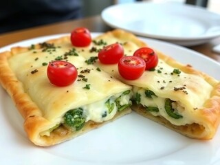 Spanakopita comes from Greek: Spinach pie.