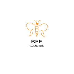abstract bee design element