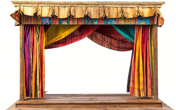 Rustic Wooden Theater Set on white background.PNG