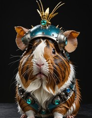 Abyssinian Guinea Pig Warrior