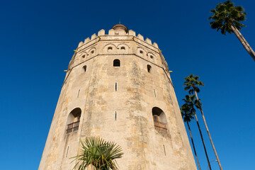 Obraz premium Torre del Oro, Sevilla