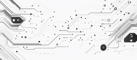 Abstract Network Background. Big data design digital technology concept.