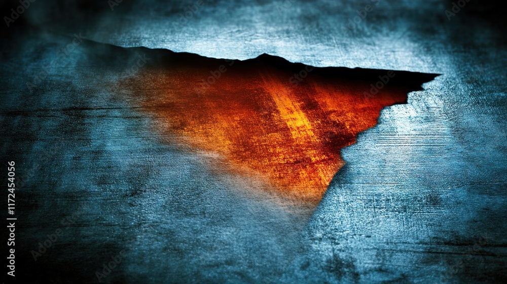 Poster abstract colorful background with dramatic texture and depth effects
