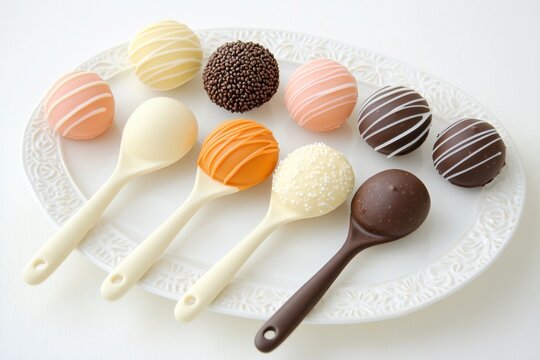 Chocolate Brownies with Baking Tools - Powered by Adobe