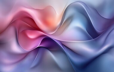 Obraz premium Abstract swirling pastel colors. (1)