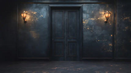 Mysterious Old Doorway 