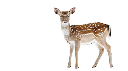Fototapeta premium deer isolated on white background