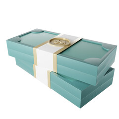 3D Finance Illustrations Business