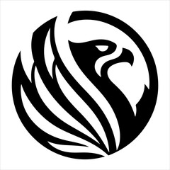 Generic logo design vector art Generic logo icon silhouette illustration