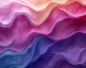 Obraz premium Abstract colorful wavy fabric texture.