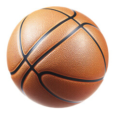 basketball isolated on white background