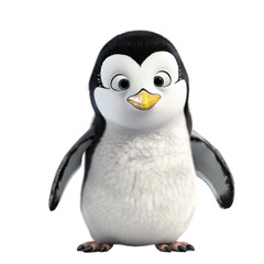 Obraz premium penguin isolated on white