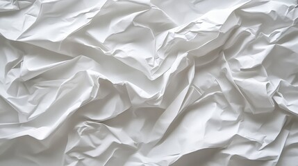 Obraz premium Abstract White Fabric Drape