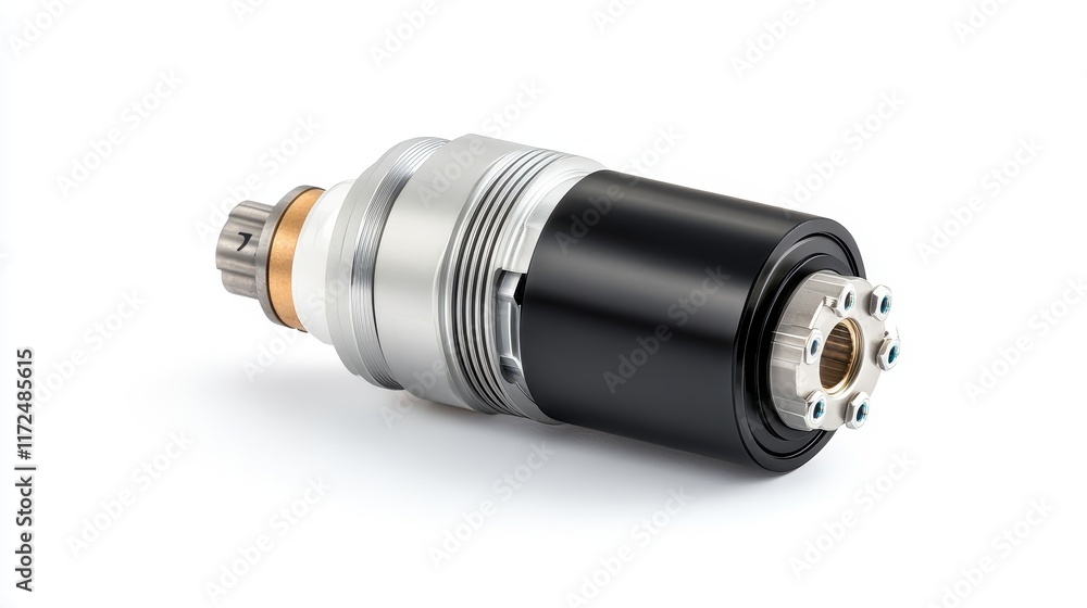 Aufkleber high-tech industrial motor component with precision engineering and advanced design, ideal for machi