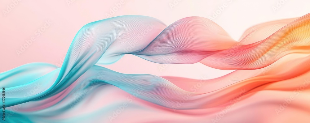 Poster pastel abstract background concept. abstract fluid shapes in pink and blue create a soft, modern bac