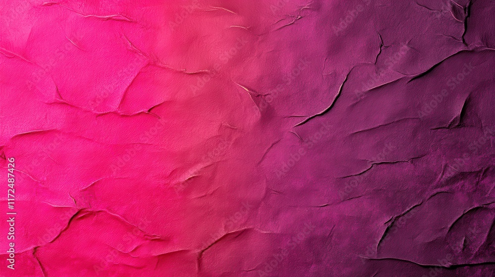 Poster vibrant textured background with a gradient of rosy pink and deep plum hues, showcasing an artistic 
