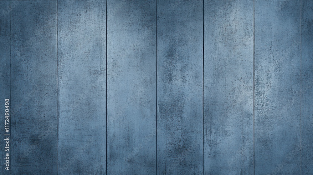 Poster textured blue wooden background with a rustic, weathered appearance creating a calming and serene am