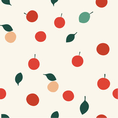 Illustration vector of Cherry’s Seamless Pattern