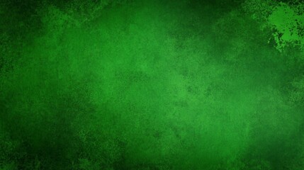 Obraz premium Textured green background with a soft gradient, ideal for nature-themed designs, websites, or artistic projects requiring a fresh and vivid backdrop.