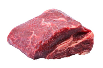  Beef steak isolated on white