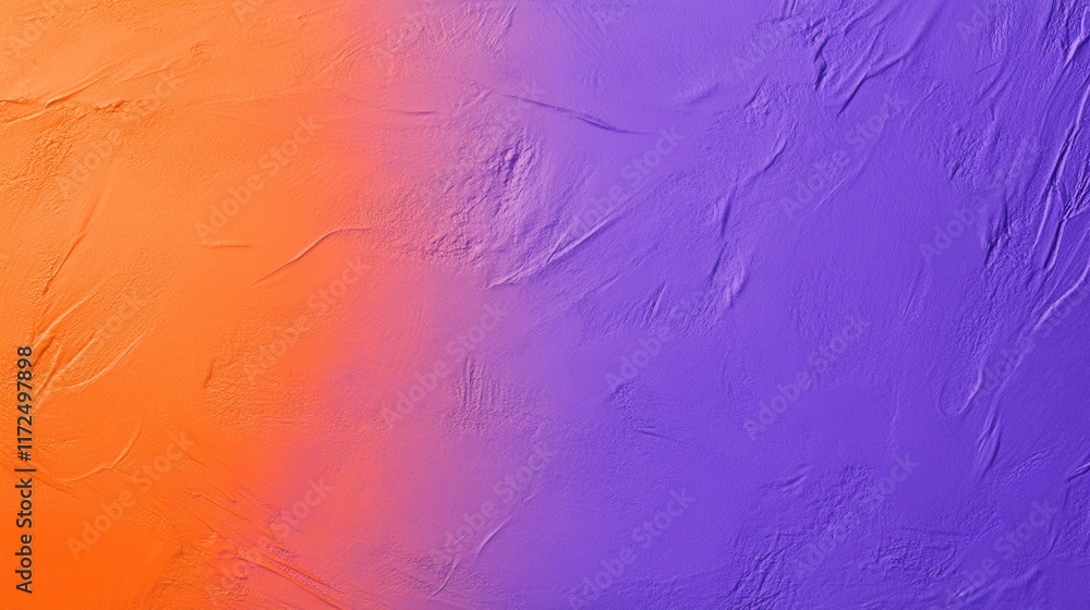 Poster vibrant orange and purple textured abstract background with smooth gradient transitions and rich col