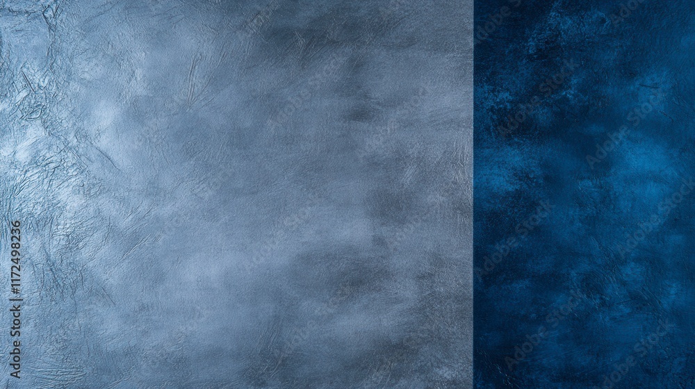 Poster elegant textured background featuring a gradient of blue and grey tones with a subtle sheen that enh
