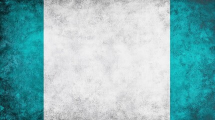 A vibrant and textured abstract background featuring a central white area framed by a teal border, ideal for creative design projects.