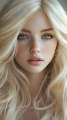 Fototapeta premium portrait of a person