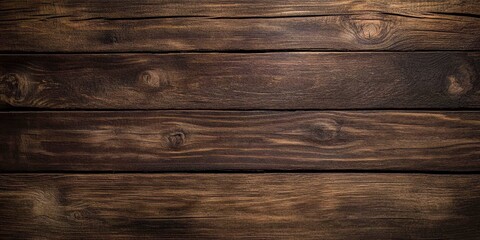 Fototapeta premium Natural dark wood texture serves as a stunning background, showcasing the rich patterns and colors that natural dark wood brings to any design or creative project. Natural dark wood texture captivates