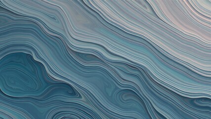 Obraz premium Abstract teal and gray swirling lines background, ideal for modern designs and presentations.