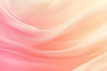 Soft waves of color an abstract exploration of delicate textures