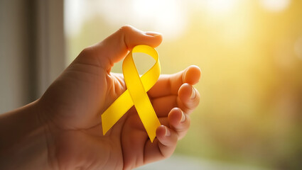 World Cancer Day concept. Lavender Ribbon.