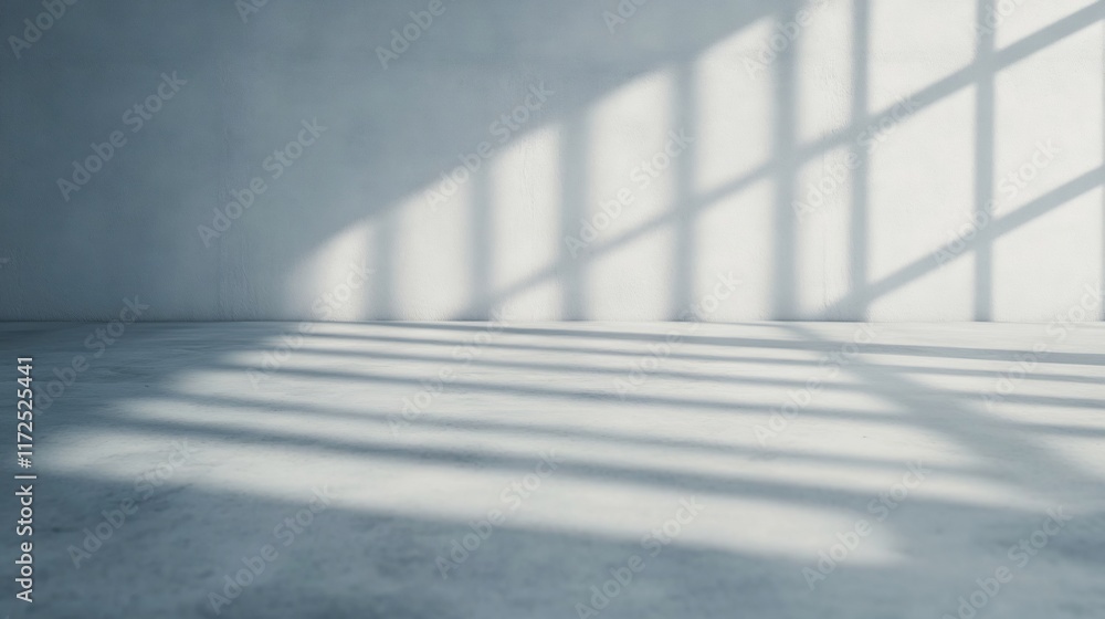 Poster smooth light gray surface with subtle shadows,clean space for branding or display