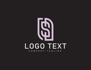 Geometric Shapes Minimal Logo