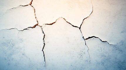 Grungy Cracked Concrete Wall Textured Surface Representing Industrial Style