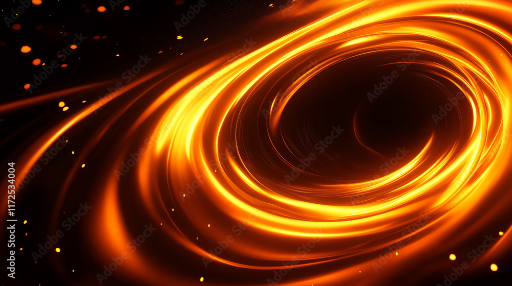 Poster vibrant swirling flames and energy, creating a dynamic and captivating abstract visual perfect for b