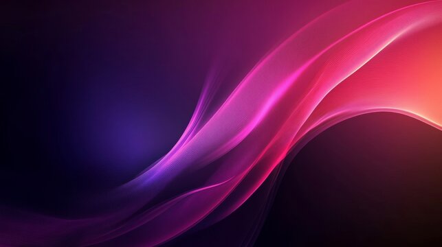 Abstract wave smooth line clean design business tech innovative concept background, modern futuristic pattern, digital technology, sleek motion, dynamic visual elements, professional corporate image, 