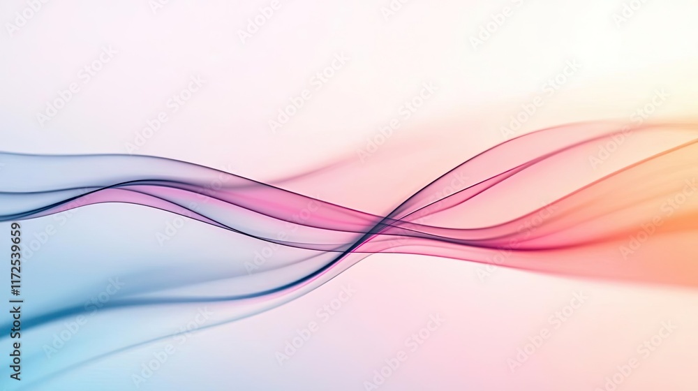 Poster smoke abstract background concept. abstract colorful waves forming a dynamic and modern background d