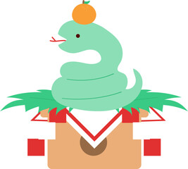 2025正月鏡餅 JAPAN New year of  Mirror cake  of snake