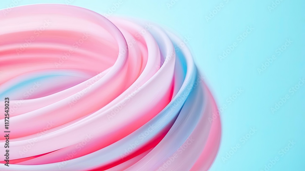 Poster soft abstract background concept. colorful abstract swirl design with pastel hues for creative proje