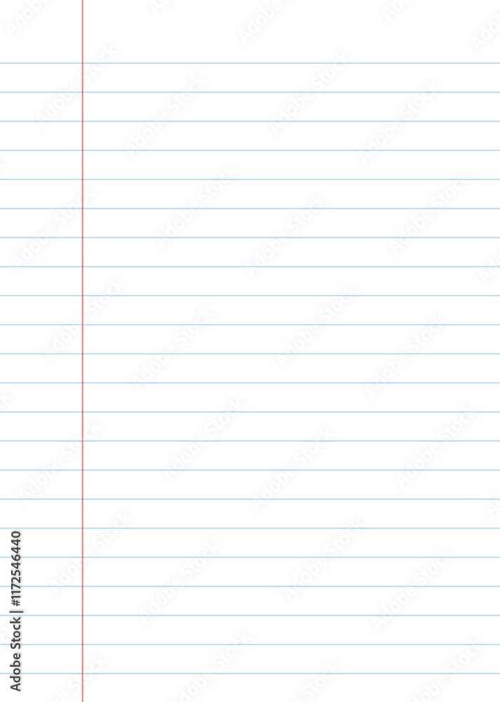 Poster notebook paper background. lined notebook paper