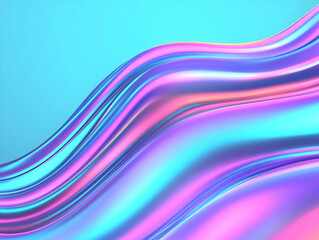 Abstract 3D Background Liquid Waves