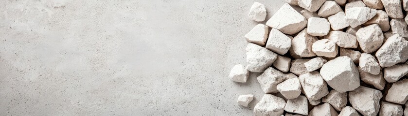 sustainable housing concept. Recycled Concrete Aggregates Concrete made from recycled building materials for sustainable and durable structures