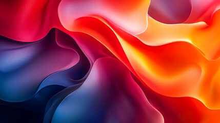 Obraz premium Abstract Colorful Fluid Design