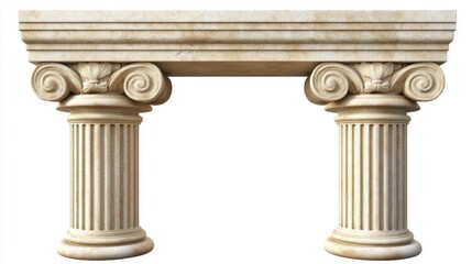 Obraz premium Classic Doric Roman Pillar Design