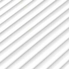 Obraz premium White Diagonal 3D Abstract Background