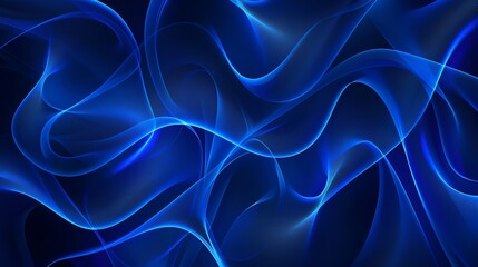 Fototapeta premium 3D abstract blue geometric line on dark blue background texture