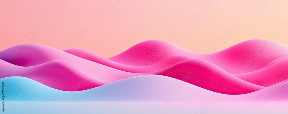 Poster Pastel abstract background idea. A vibrant abstract background with flowing waves and soft pastel colors enhancing design.