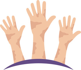 World Leprosy Day Disease Awareness symbol